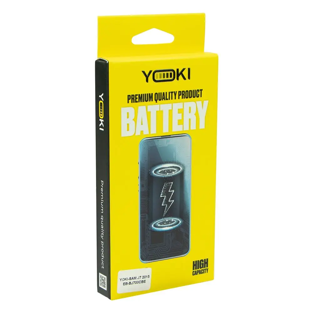 Акумулятор високої ємкості Premium якість Yoki EB-BJ700CBE для Samsung J700H Galaxy J7 Dual Sim 2016 - фото 2