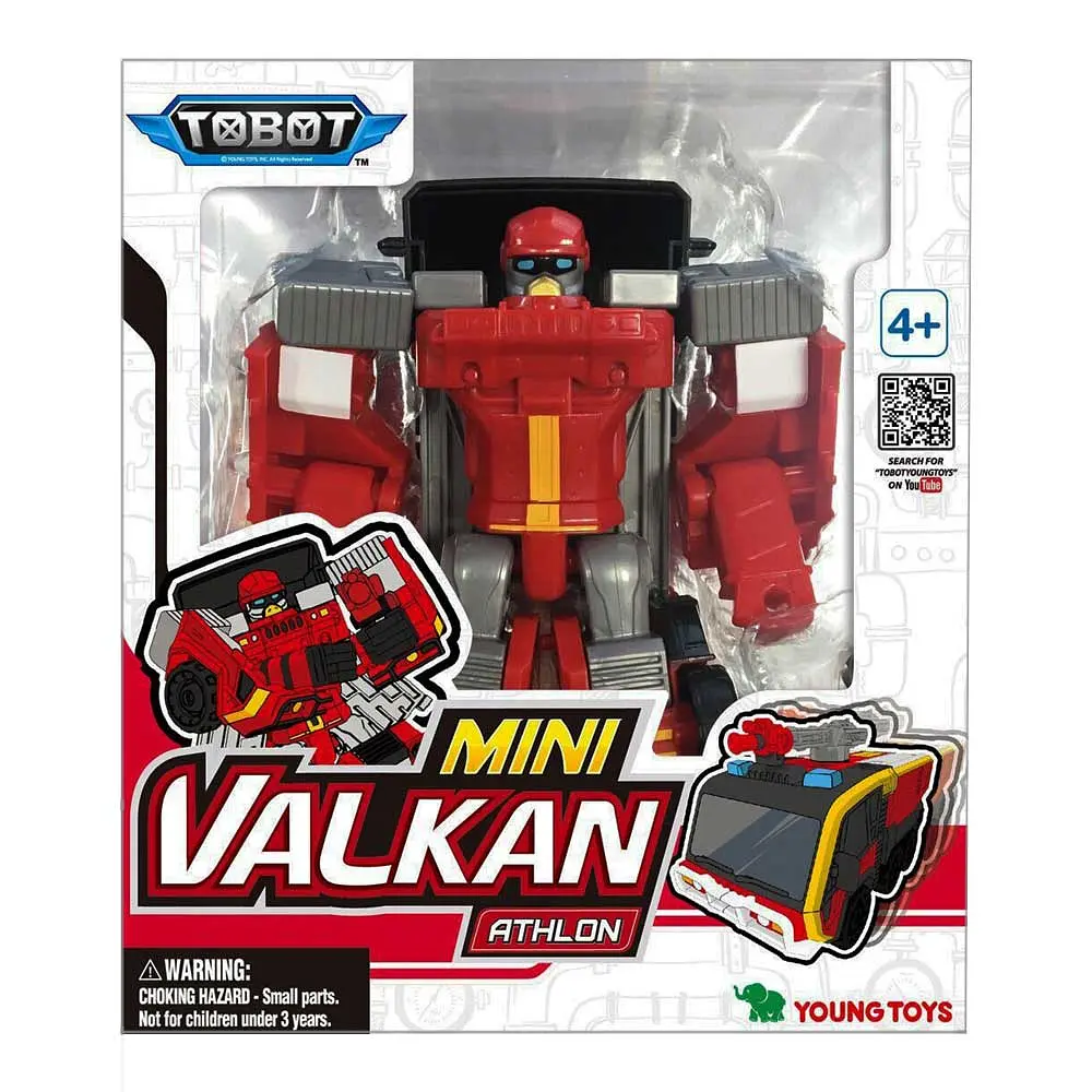 Іграшка трансформер Tobot Атлон міні Тобот Валкан (301070) - фото 3