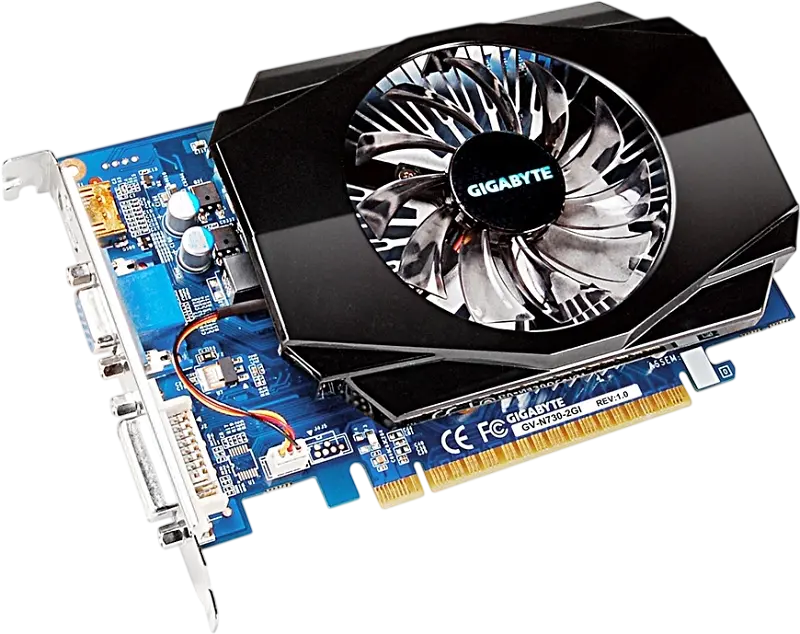 Відеокарта GeForce GT 730 2GB Gigabyte (GV-N730-2GI) Б/В - фото 2