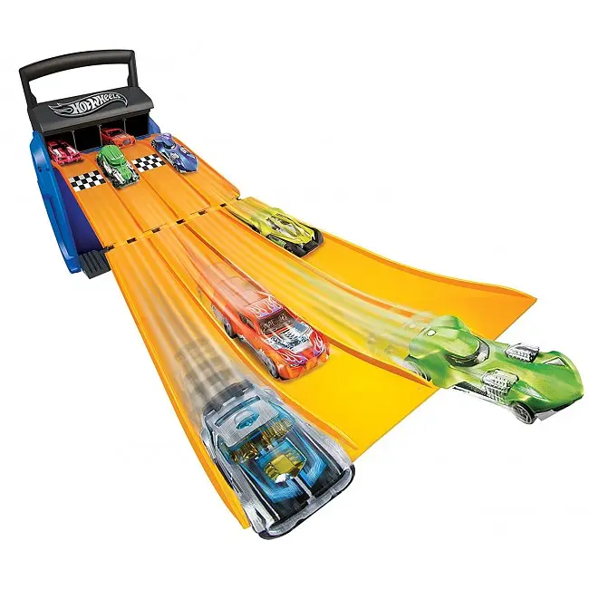 Портативный трек-контейнер для машинок Hot Wheels (HWCC4) - фото 3