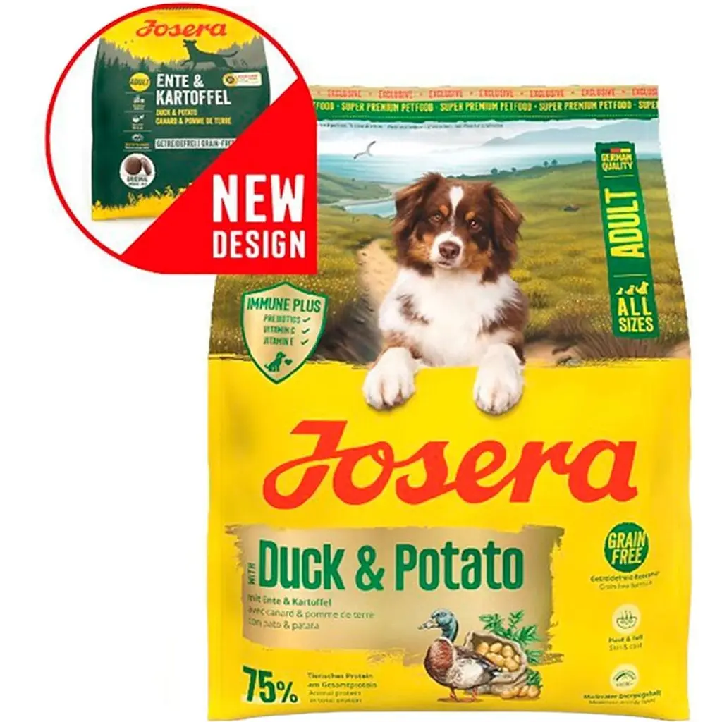 Сухой корм для собак Josera A/S Adult Duck & Potato 3 кг - фото 4