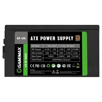 Блок питания Gamemax 450W (GP-450) - фото 4