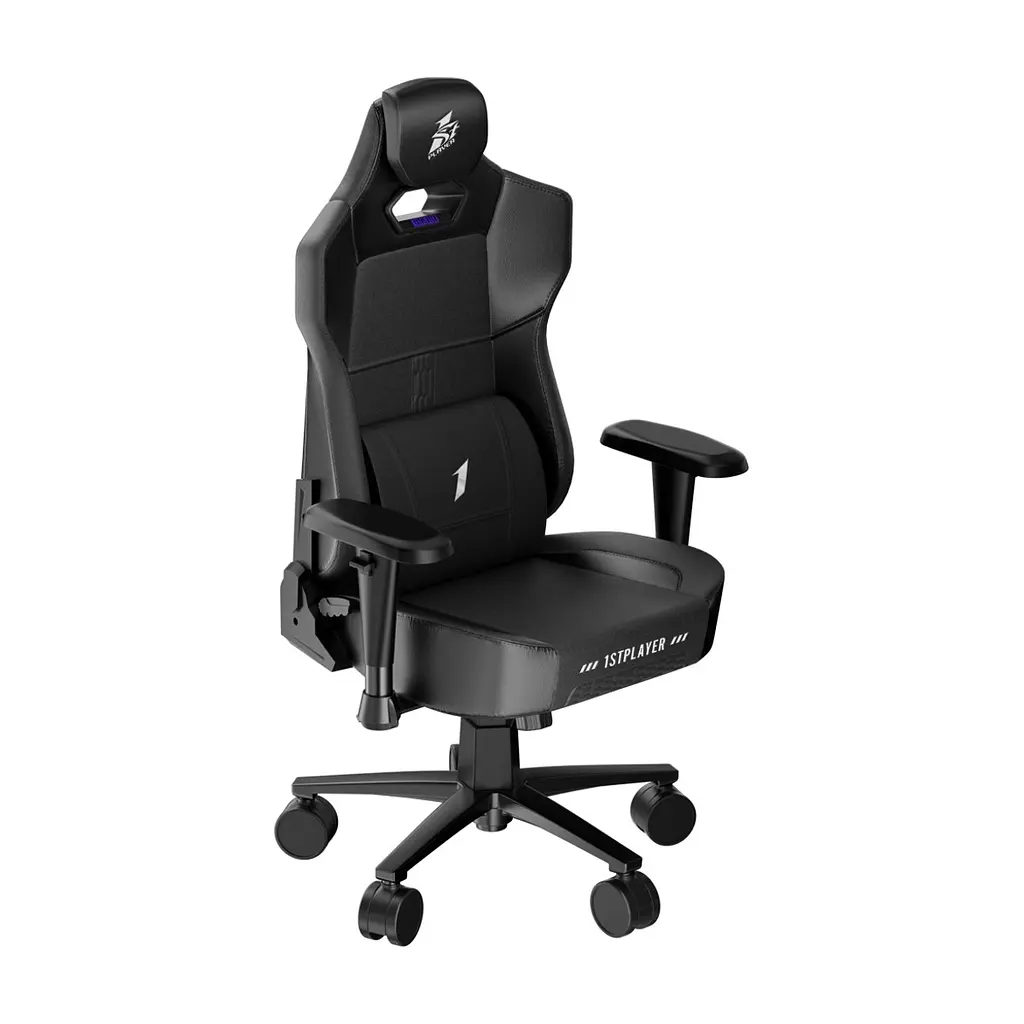 Крісло ігрове 1stPlayer K3 Fabric Black (K3-FC-BK) - фото 2