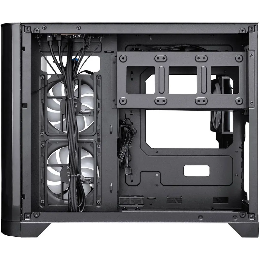 Корпус 1stPlayer UV6-BK-2FC7R-1FC7 Black [146397] - фото 5