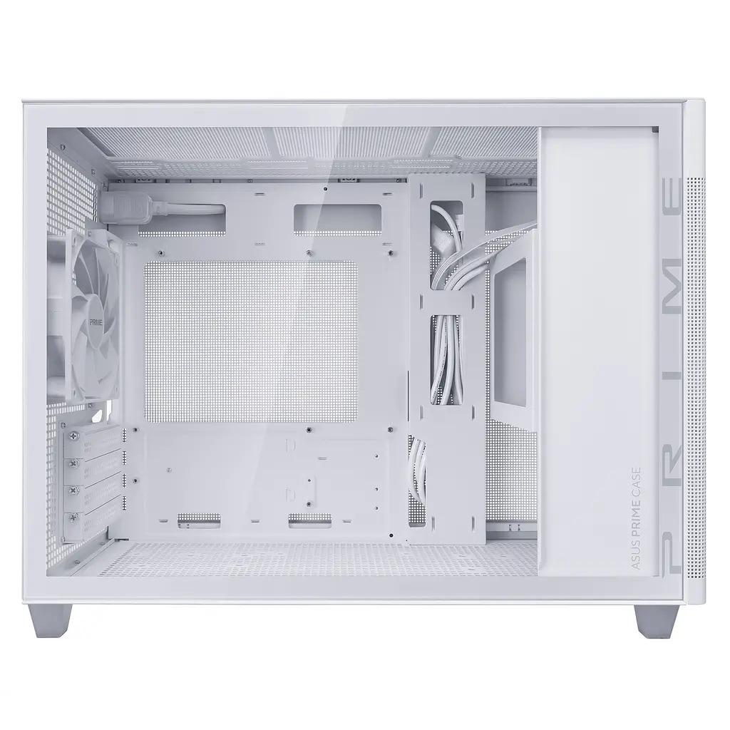 Корпус Asus Prime AP201 White Tempered Glass без БЖ (90DC00G3-B39010) - фото 9