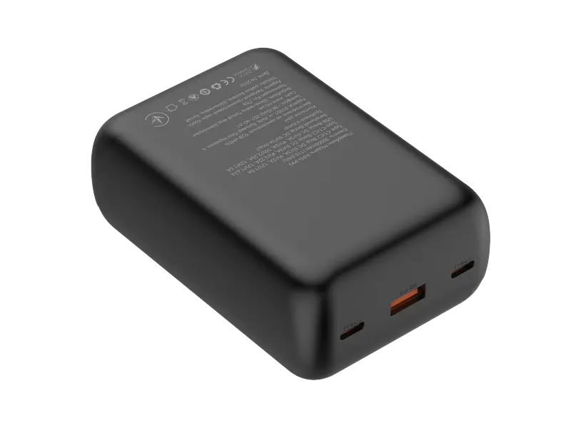 Зовнішній акумулятор (Power Bank) ATRIA WPD-P93 30000mAh Black - фото 4