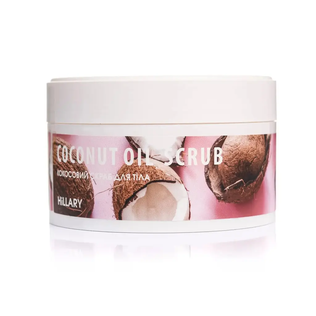 Скраб для тела кокосовый Coconut Oil Scrub Hillary 200 г - фото 2