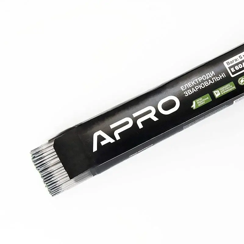 Електроди зварювальні Apro Е 60/13 AC/DC 5 кг 3 мм 30412 - фото 2