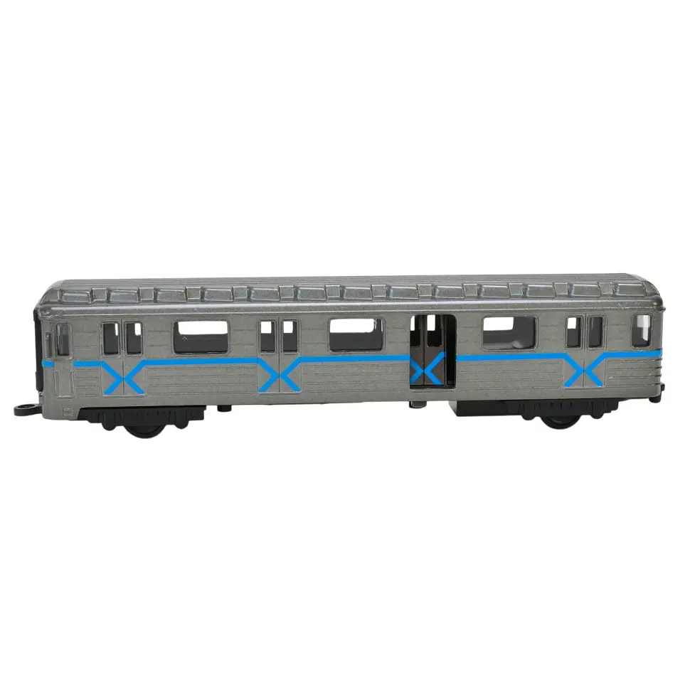 Детский игровой Вагон-метро 7875M(Grey) масштаб 1:43 - фото 2
