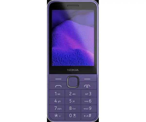 Телефон кнопковий Nokia 235 4G 2024 Dual Sim TA-1614 фіолетовий (6438409095312) - фото 4