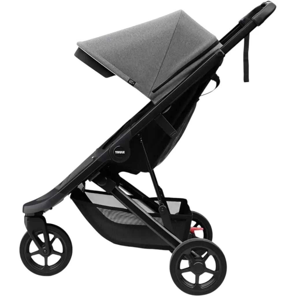 Дитяча коляска Thule Spring Black / Grey Melange (TH 11300200-11300305) - фото 2