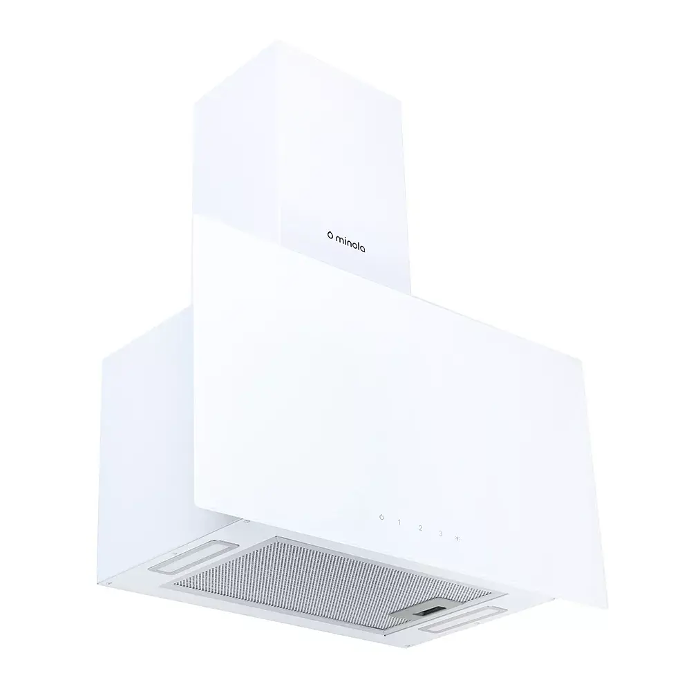 Витяжка декоративна похила Minola HVS 6744 WH 1100 LED - фото 2