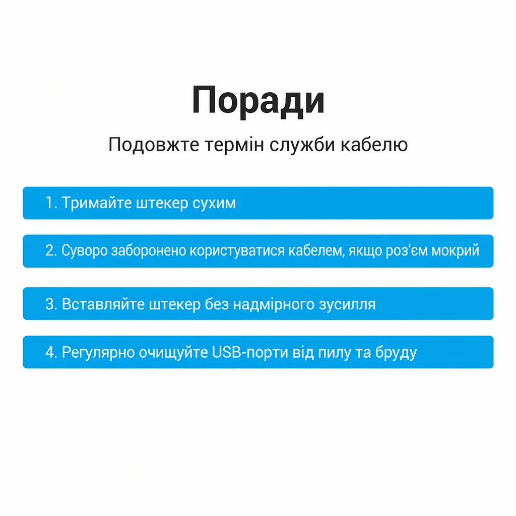 Кабель Vention COWBH USB-C - Mini-USB 2 м чорний (COWBH) - фото 15
