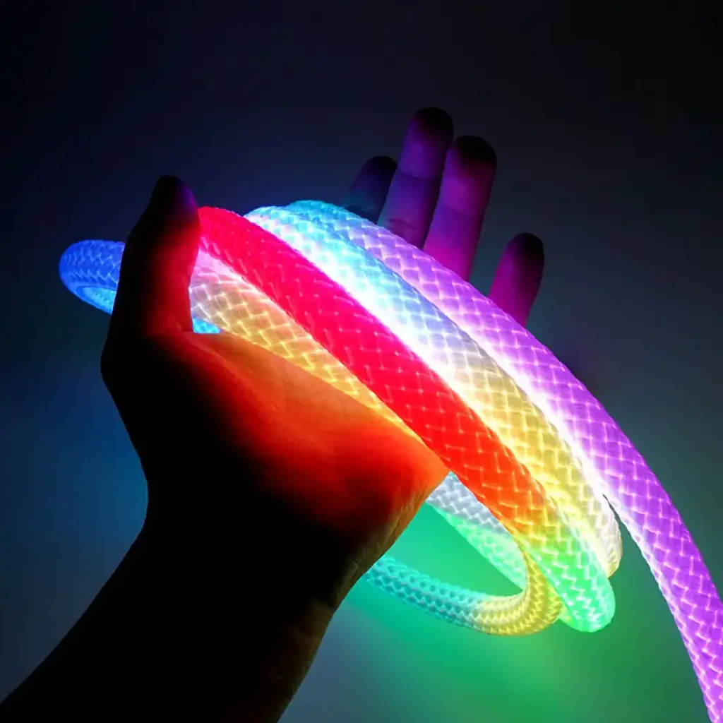Неонова LED RGB стрічка 5 м із лускатим покриттям і керуванням через застосунок, пульт - фото 6