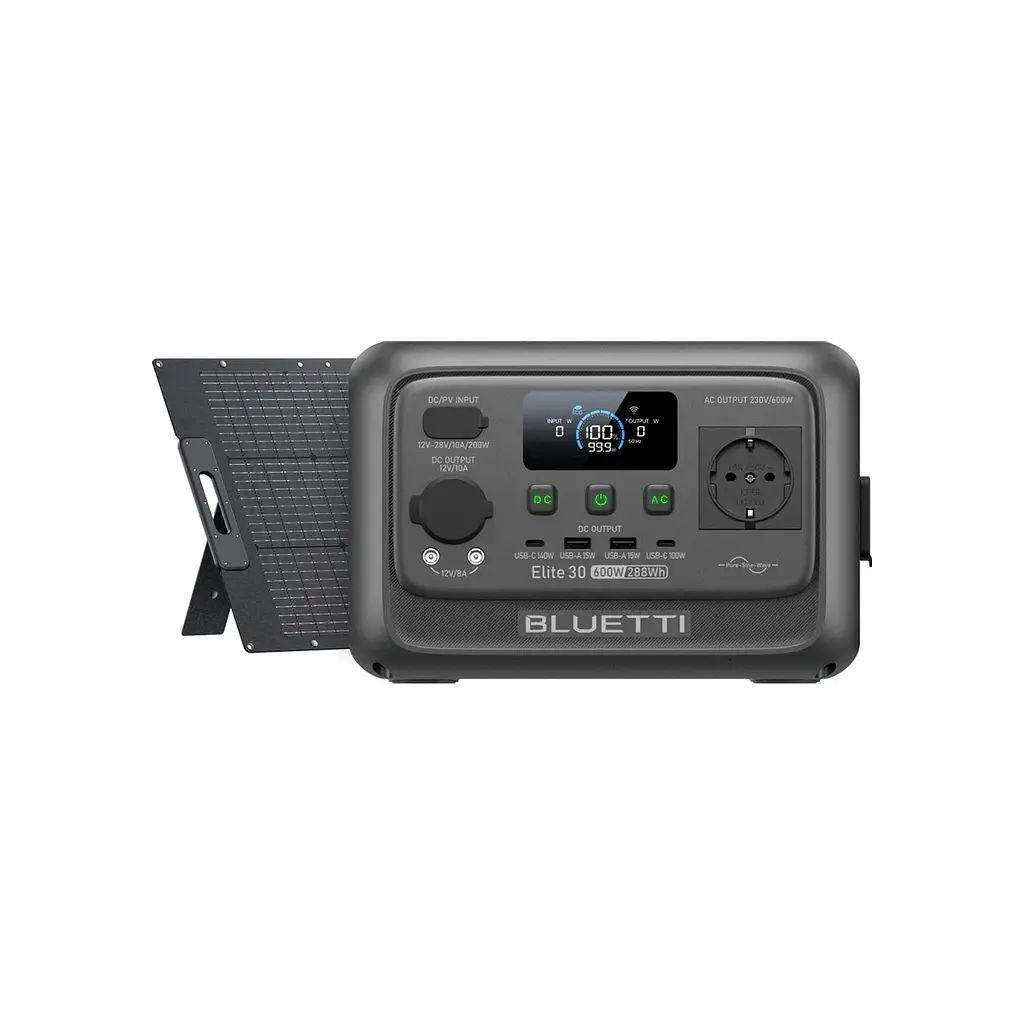 Зарядна станція BLUETTI Elite 30 V2, 600W, 288Wh (EL30V2) - фото 7