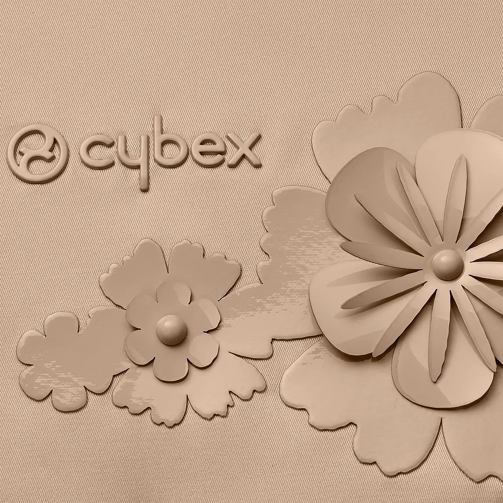 Чохол для ніг Cybex Platinum Simply Flowers Beige (522000057) - фото 3