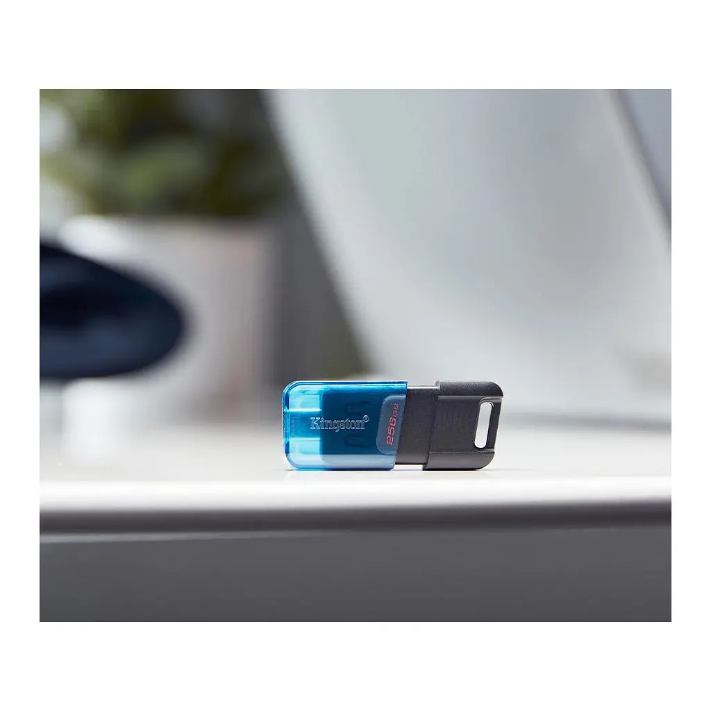 Флеш-накопичувач Kingston DT80M 128 ГБ 256 МБ/с USB-C 3.2 - фото 5
