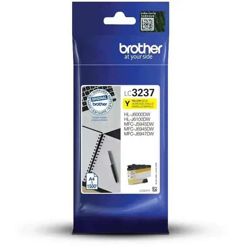 Картридж Brother LC-3237Y Жовтий (LC3237Y)