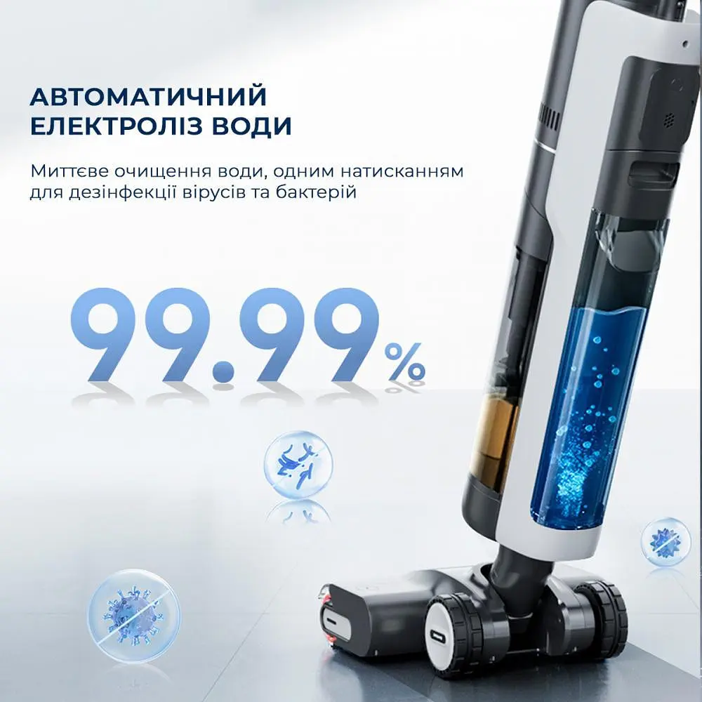 Моющий вертикальный пылесос 1 в 1 Dreame H13 Pro - фото 10