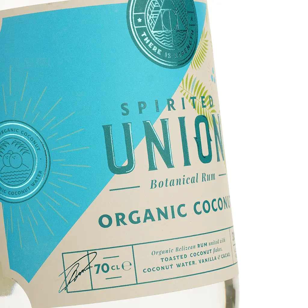 Ром Spirited Union Organic Coconut Botanical Rum 38% 0.7 л - фото 3