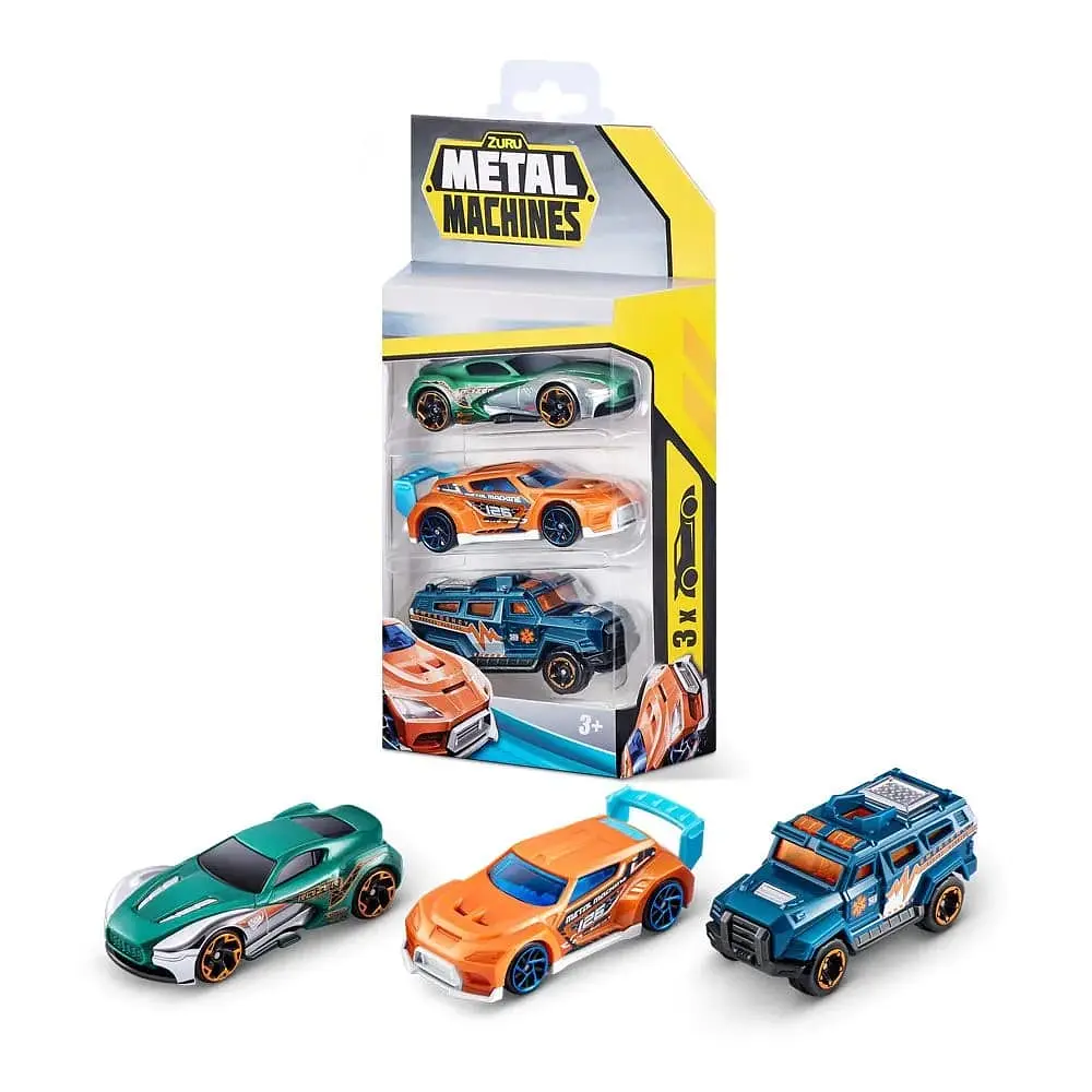 Машинки Zuru Metal Machines Car в ассортименте 3 шт. (6715) - фото 6