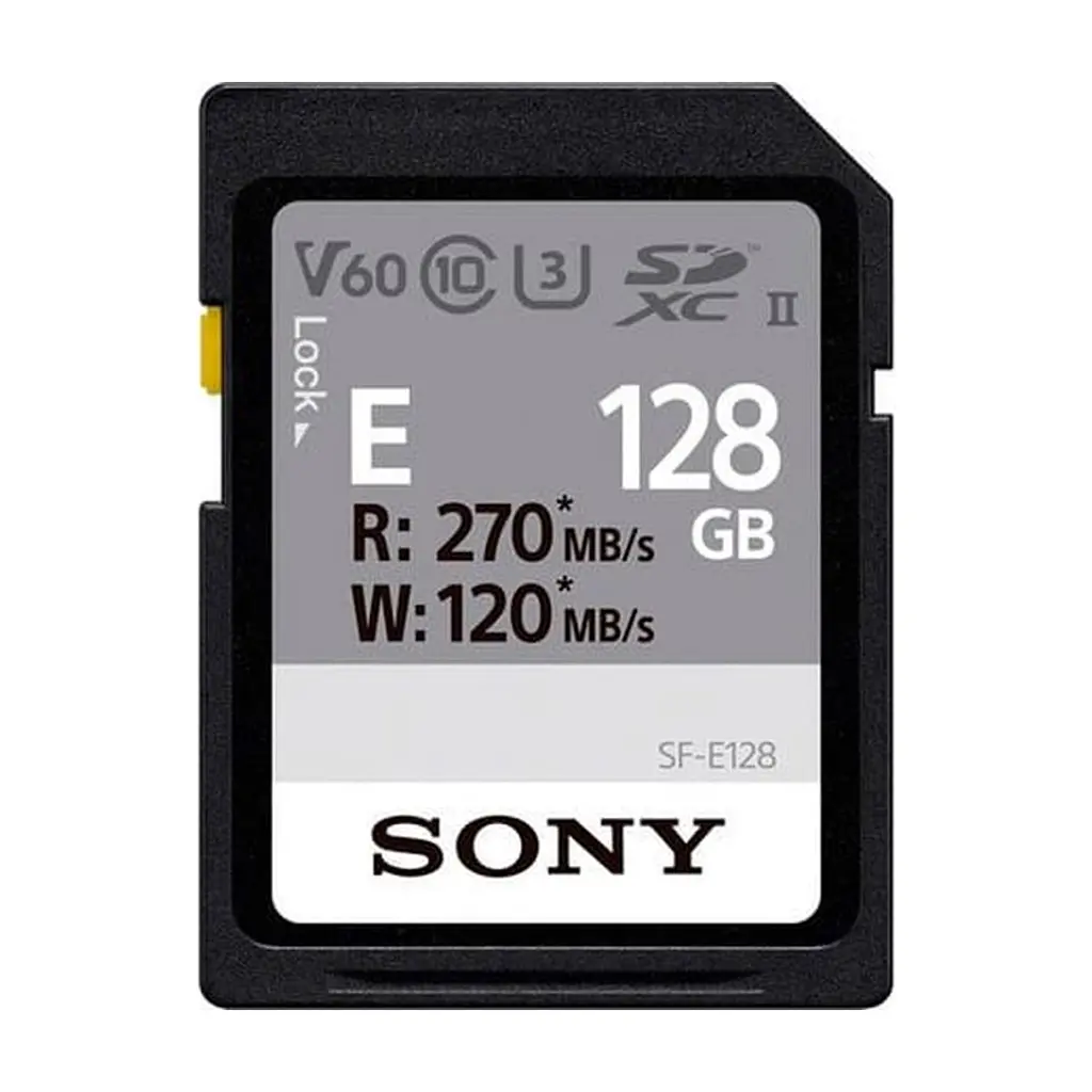 Карта пам'яті Sony 128GB SDXC class 10 UHS-II U3 V60 (SFE128A.ET4)