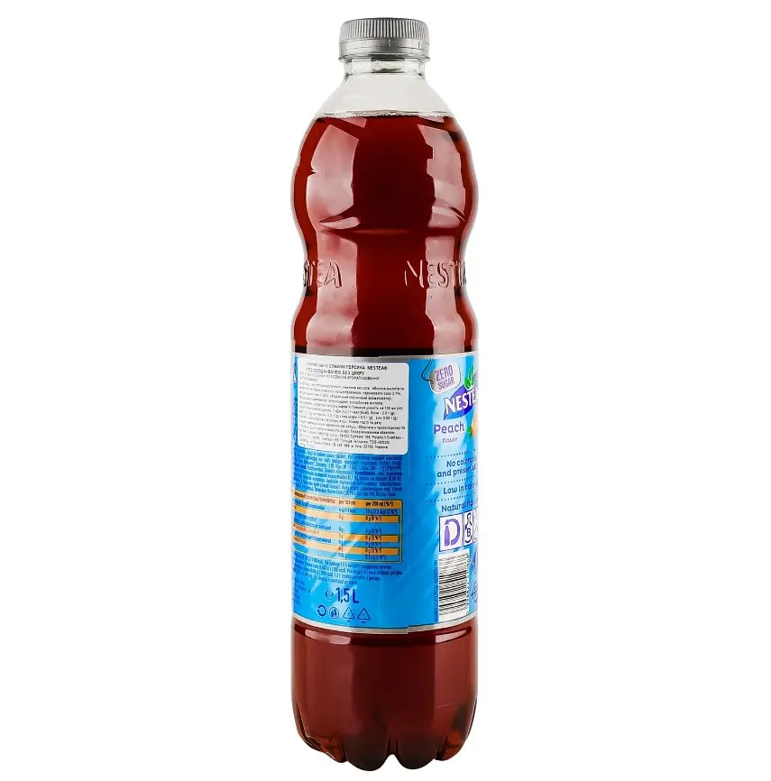 Чай холодный Nestea Zero Sugar персик 1.5 л - фото 2
