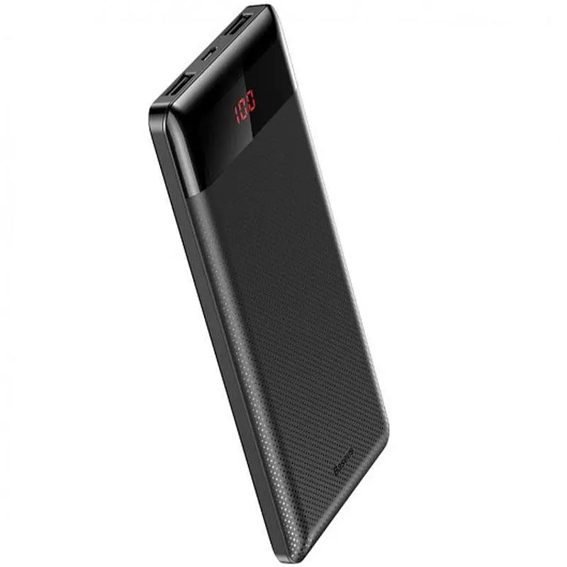 Портативна батарея Powerbank Baseus Xiaomini Cu Digital Display 10000 mAh PPALL-AKU01 Black - фото 2