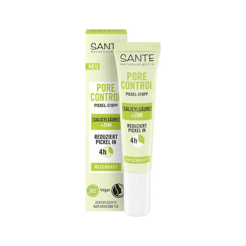 БІО-Засіб від прищів швидкої дії Pore Control антибактеріальний з Цинком SANTE 15 мл - фото 2