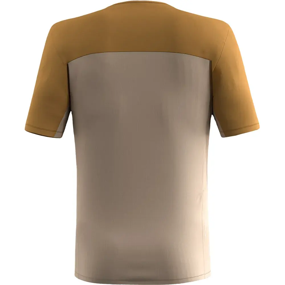 Футболка Salewa Puez Sporty Dry T-Shirt Men 46/S Quicksand-brown - фото 2
