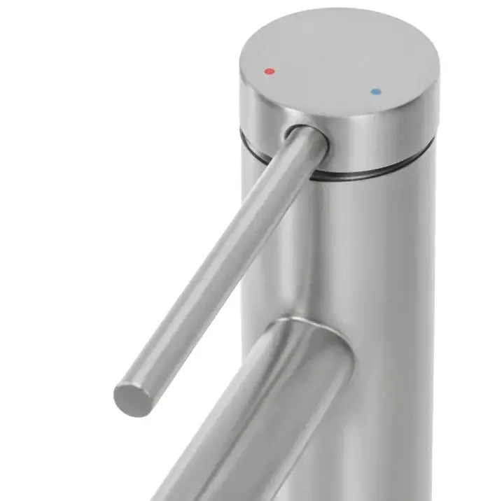 Змішувач для умивальника Rea Foss nickel brushed високий REA-B5318, Никель - фото 4