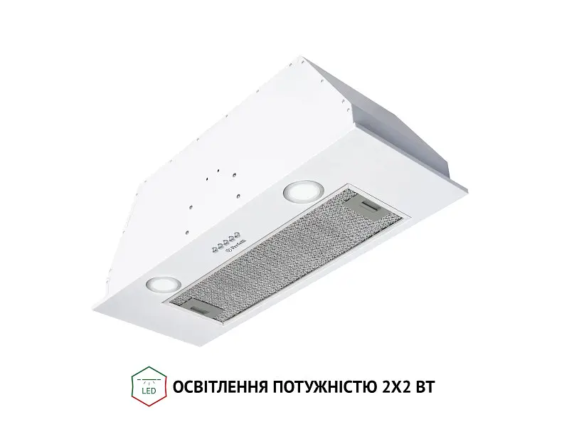 Витяжка Perfelli BI 7652 WH 1000 LED - фото 6