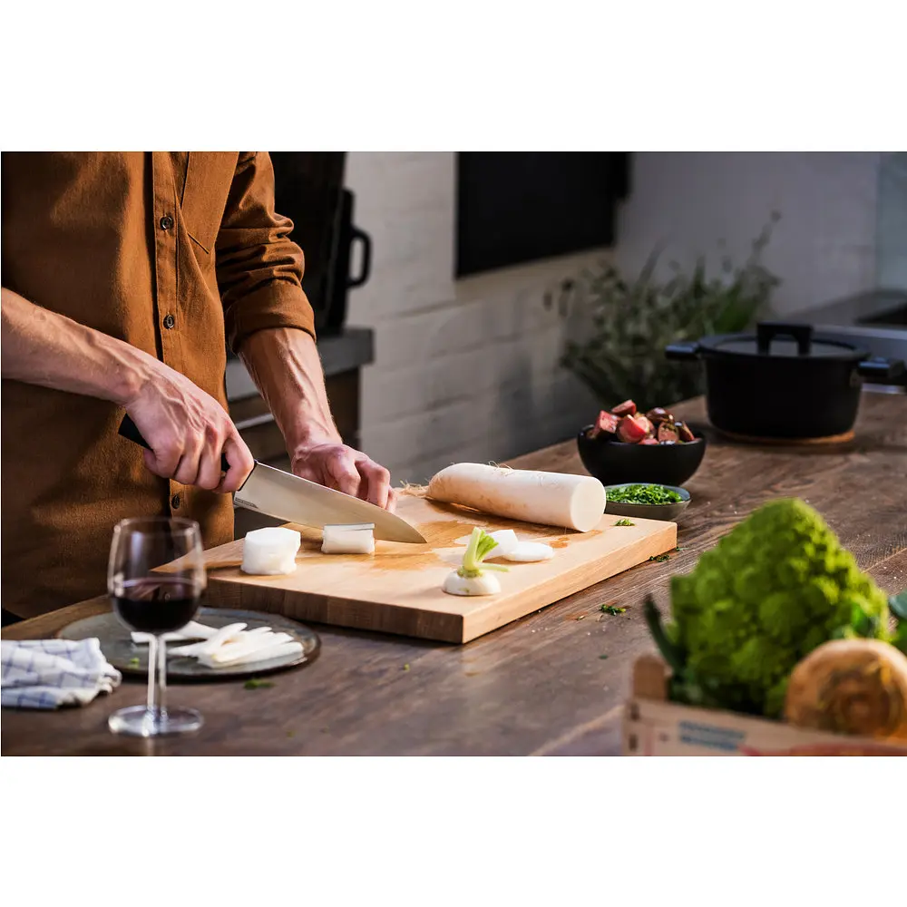 Ніж для шеф-кухаря великий Fiskars Hard Edge 21 см (1051747) - фото 5