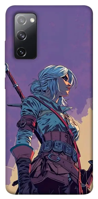 TPU чохол Demsky The witcher ciri для Samsung Galaxy S20 FE