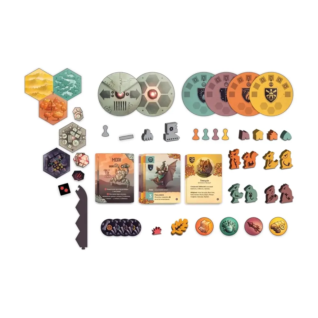 Настільна гра Geekach Games Оборонці нетрів (Defenders of the Wild) (укр.) (GKCH216dw) - фото 2
