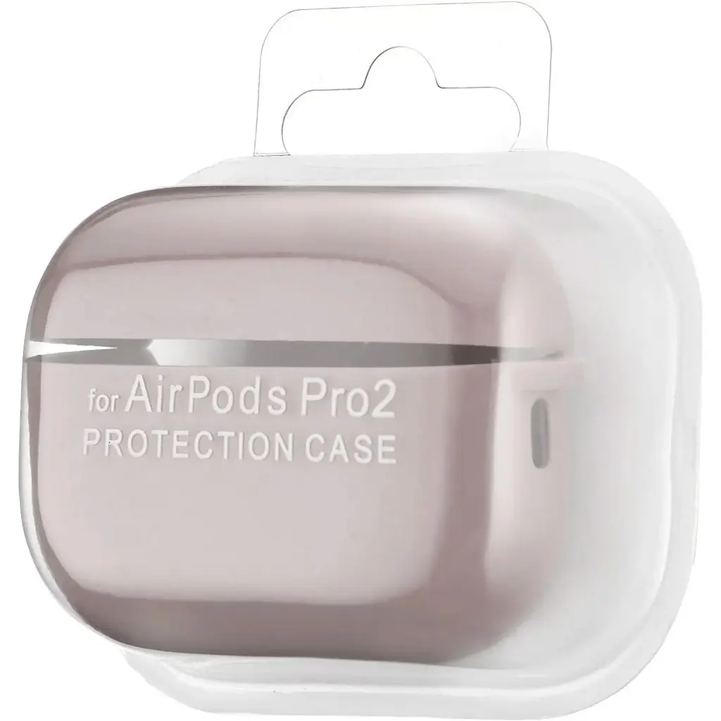 Чохол Silicone Case + Carbine для Apple AirPods Pro 2 Stone [103843] - фото 3