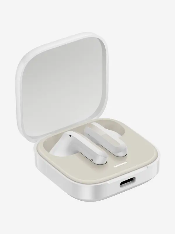 Наушники TWS Redmi Buds 6 Active, IPX4, Bluetooth 5.4, 37/475 mAh, 6/30h White GL - фото 2