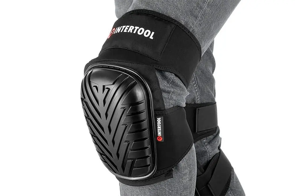 Наколенники защитные строительные Intertool елочка высокие - фото 3
