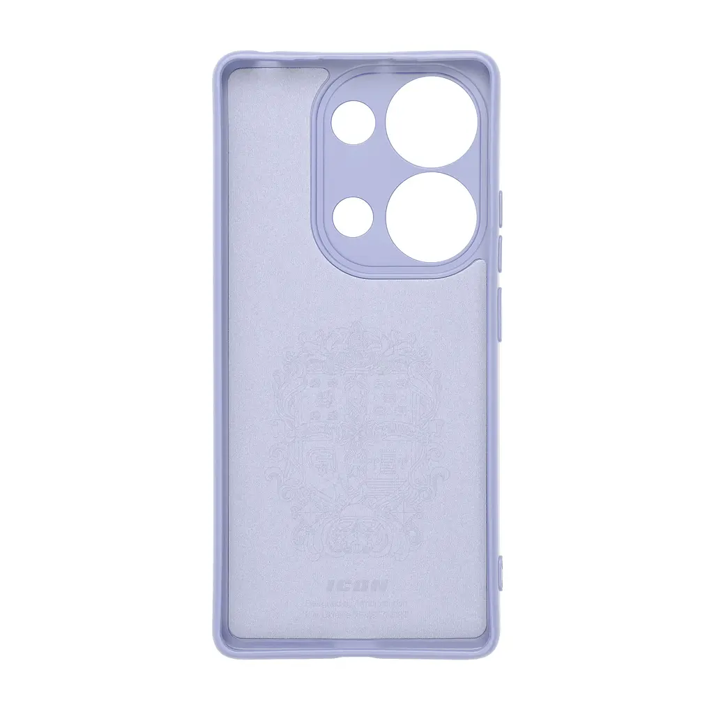 Чехол ArmorStandart ICON для Xiaomi Redmi Note 14S 4G с камерой, лавандовый (ARM82011) - фото 2