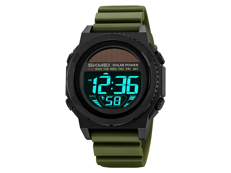 Чоловічий наручний годинник 2358AG Army Green Skmei acs0029970 - фото 3