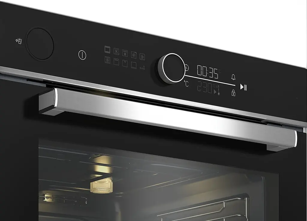 Духова шафа електрична Beko A+ дисплей конвекція телескопічні направляючі 72 л нержавіюча сталь - фото 5