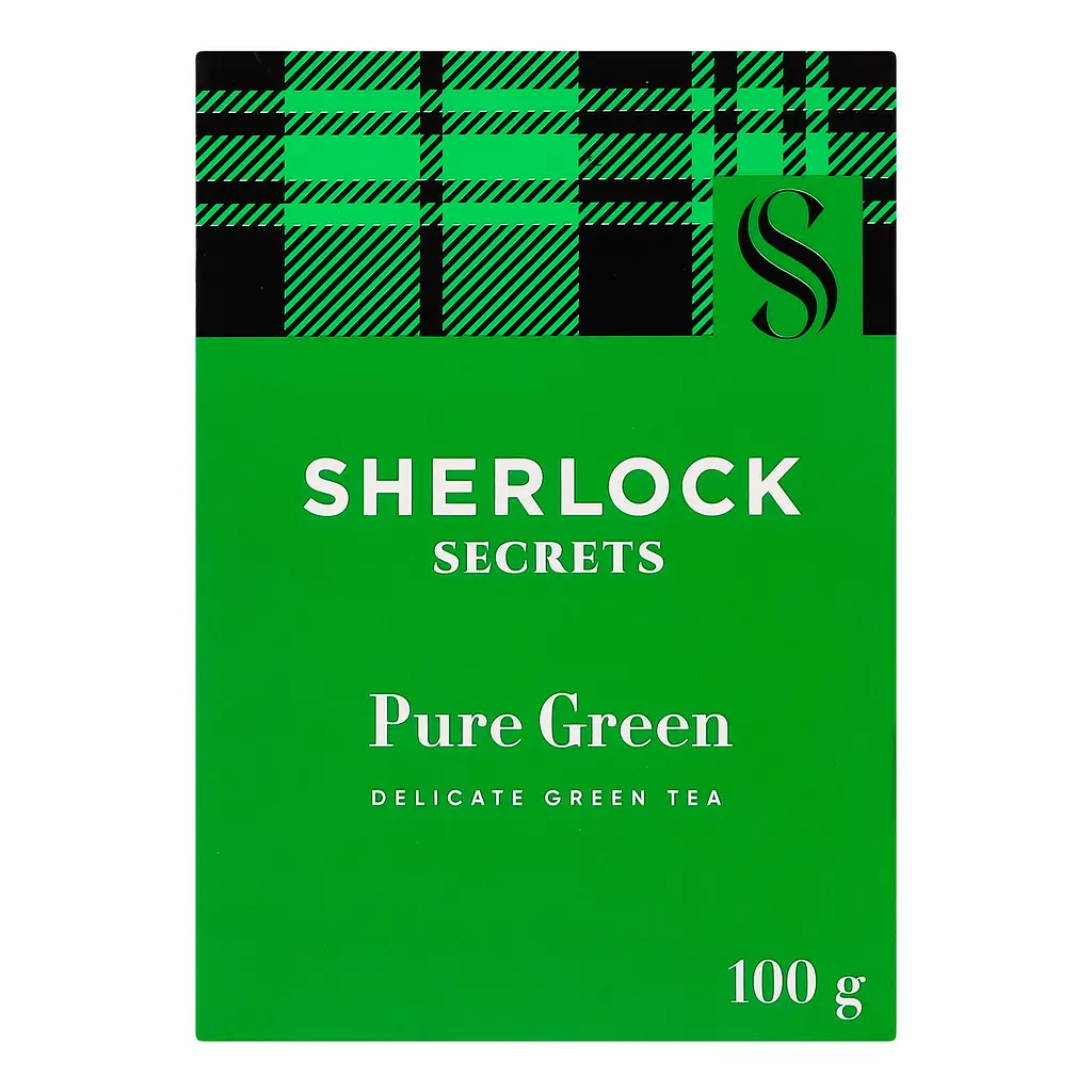 Чай зелений Sherlock Secrets Pure Green 100 г - фото 5