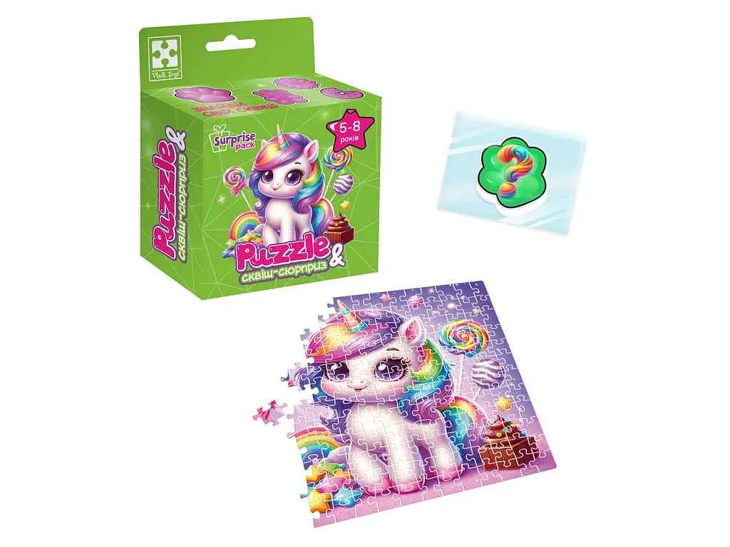 Пазли VLADI TOYS із сюрпризом "Єдиноріжка"2 VT8030-02 - фото 2