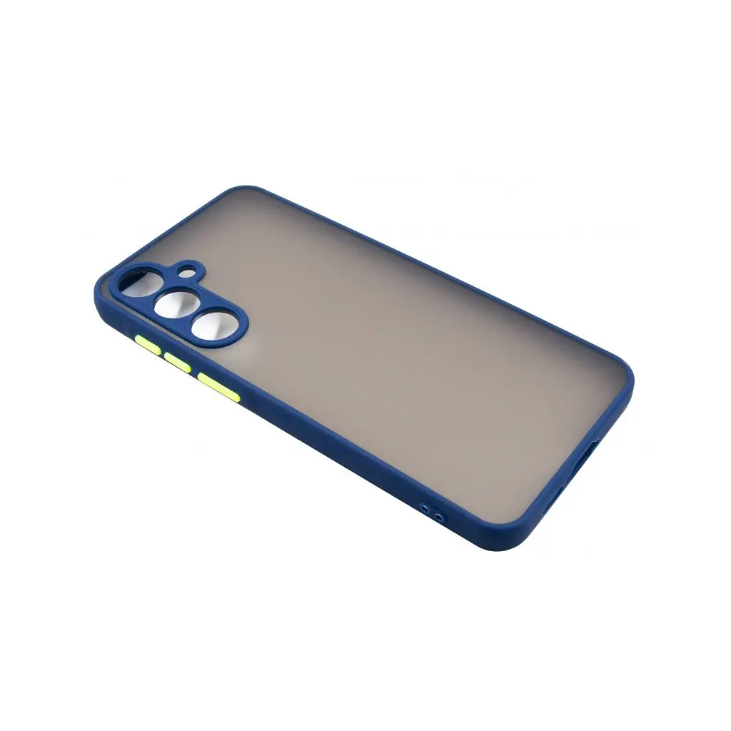 Чохол до мобільного телефона Dengos Matte Samsung Galaxy A55 5G (Blue) (DG-TPU-MATT-143) - фото 3