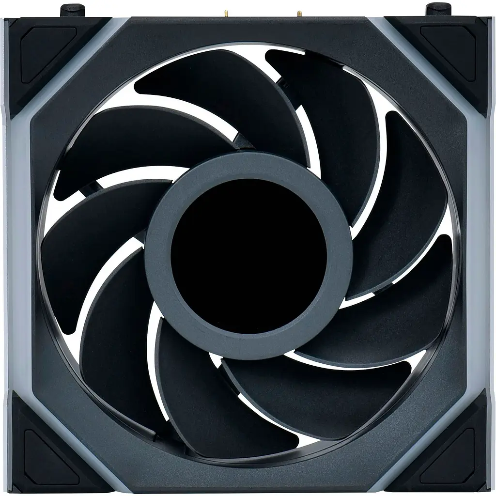 Вентилятор Lian Li Uni Fan SL Wireless LCD 120-3 Reverse Black (G99.12RSLLCD1W3B.00) - фото 8