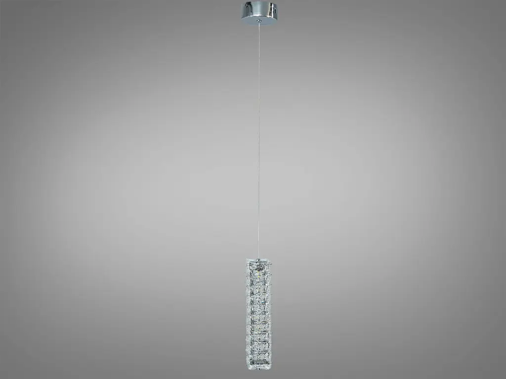 Підвіс LED Diasha 7927/1CH кришталевий хром 10 Вт - фото 4