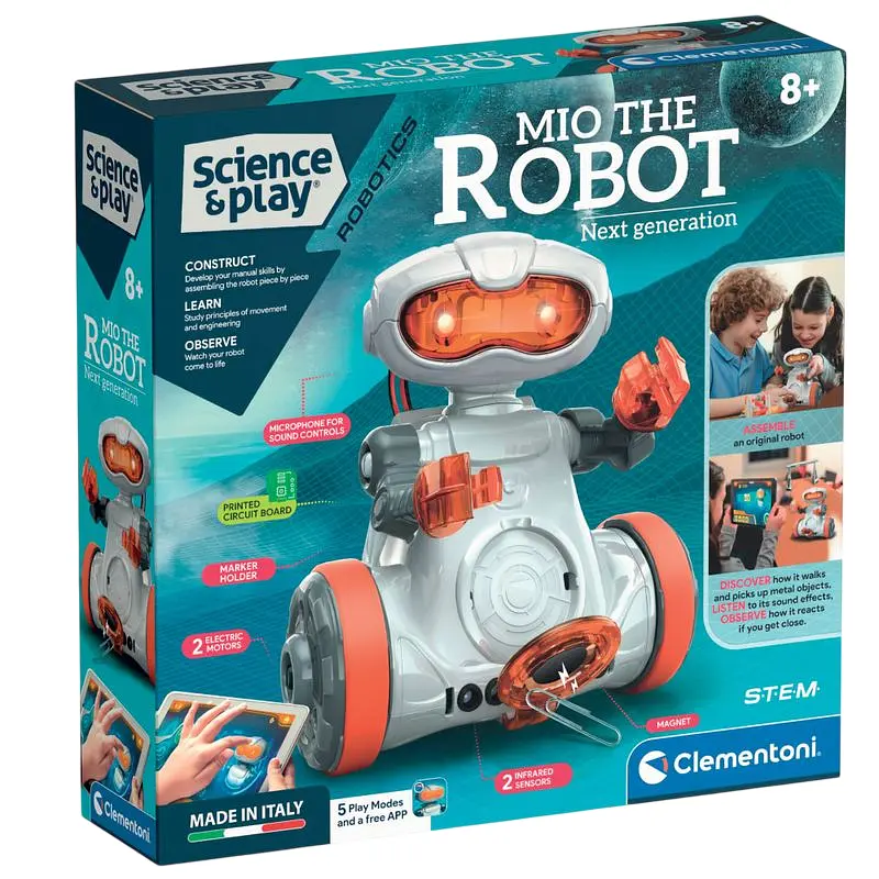 Робот-конструктор Clementoni Science & Play Mio Robot (75053) - фото 5