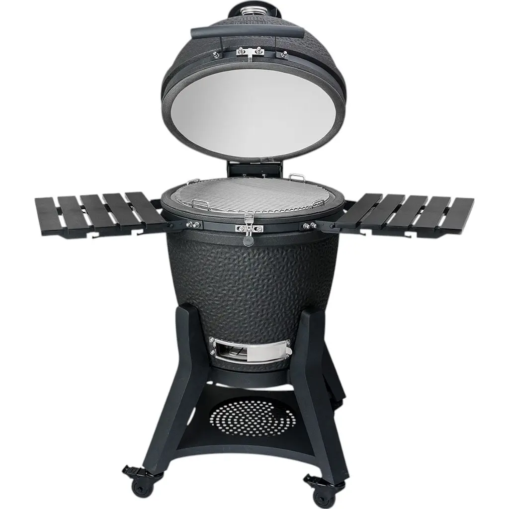 Керамический угольный гриль Grilli Kamado L 5 в 1 с системой BBQ Block Fire (749777) - фото 10