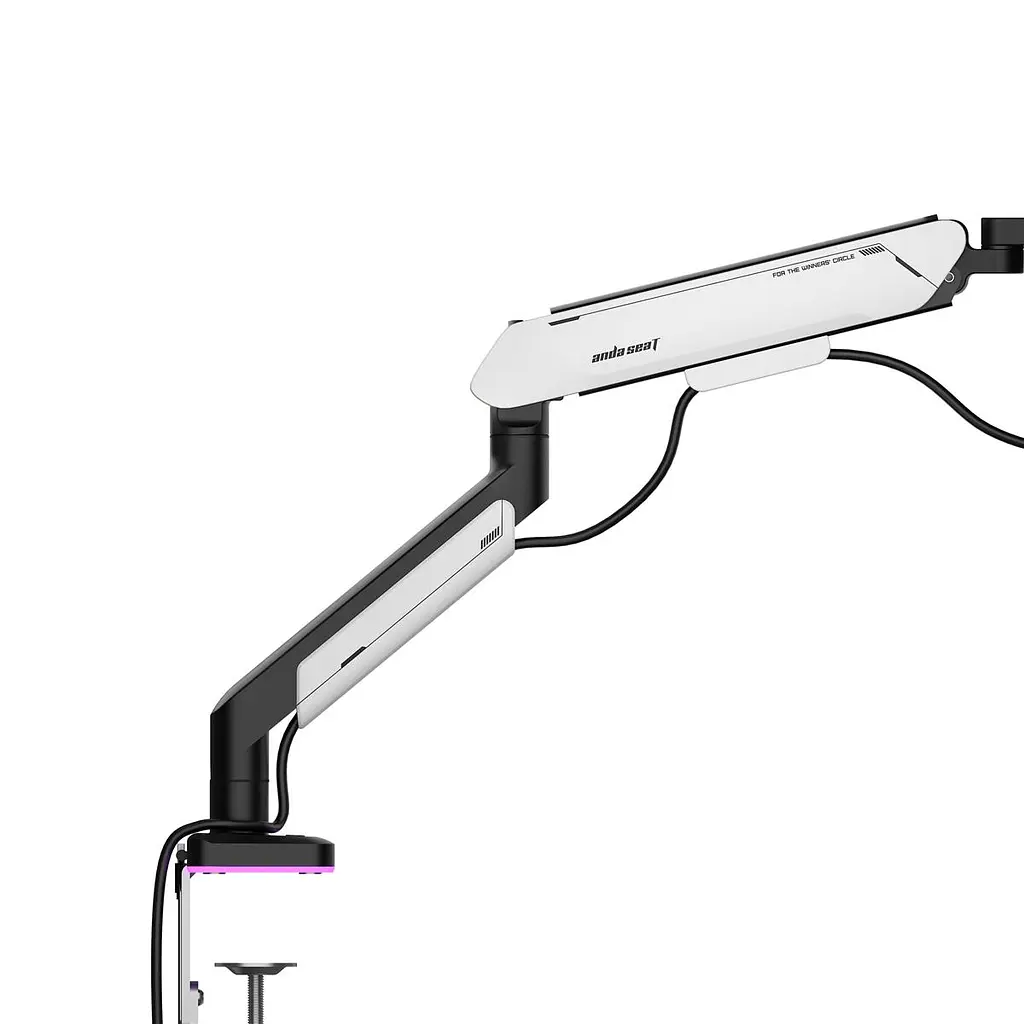 Кронштейн Anda Seat Stealth Pro II RGB 17"-42" White (AD-W-A9X-1S-BW) (VESA100х100) - фото 6