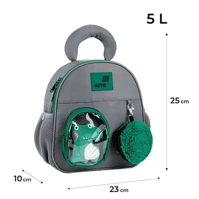 Рюкзак дитячий Kite Kids 2737 Croco Boo (K26-2737XXS-2) - фото 11
